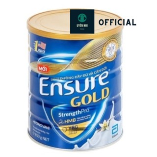 Sữa bột Ensure gold 800g Hương Vani, Vani ít ngọt date 10/2026