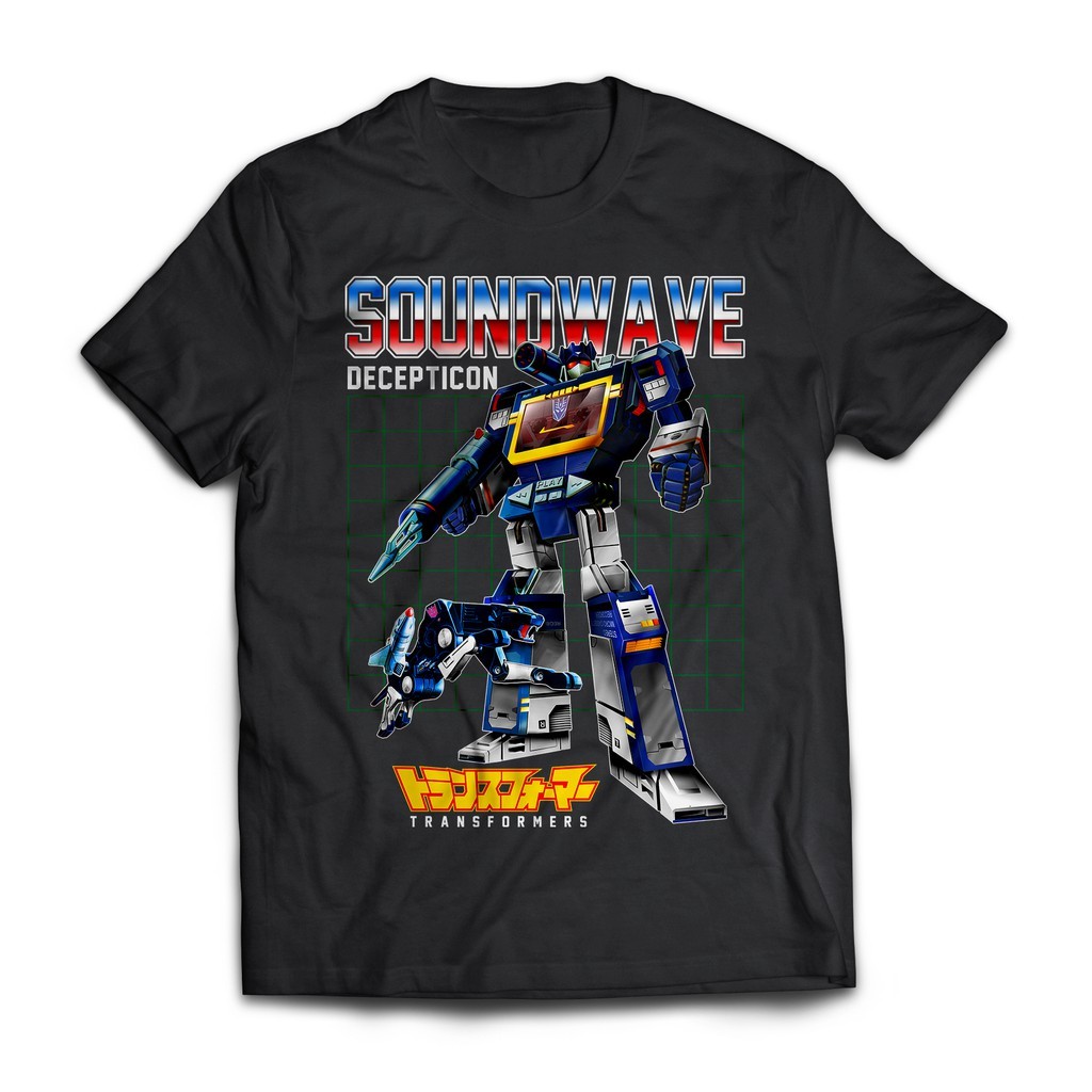 Áo thun Soundwave Transformers - 100% Cotton