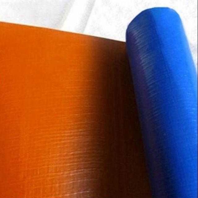 Bạt Nhựa Xanh Cam Loại A Khổ 2m ,4m ,6m