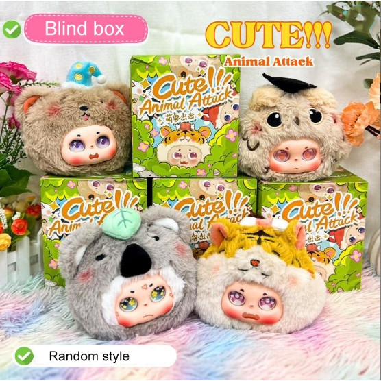 Blind Box animal Búp bê trang trí dễ thương