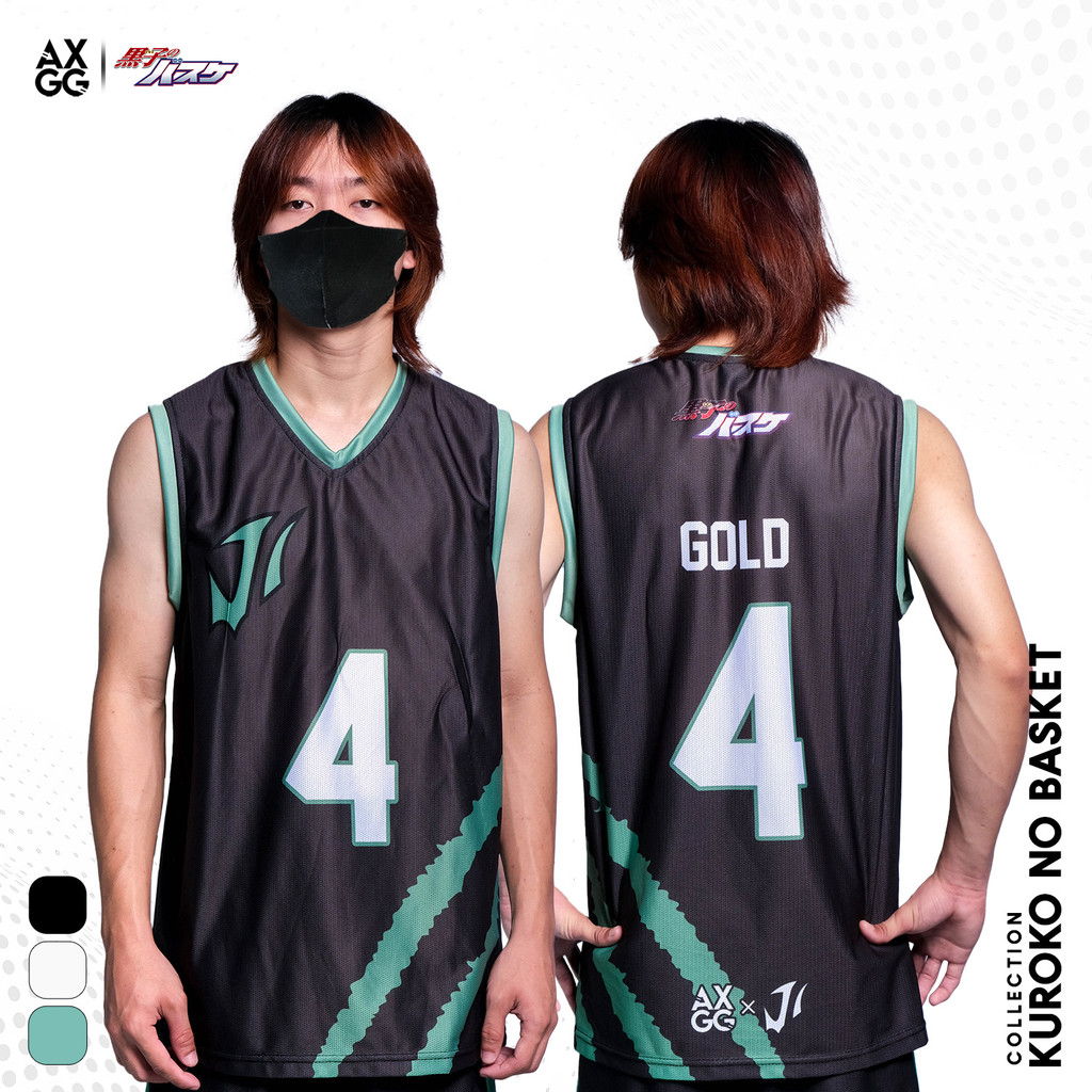 Axgg "Kuroko No Basket - Áo bóng rổ Anime Jabberwock"