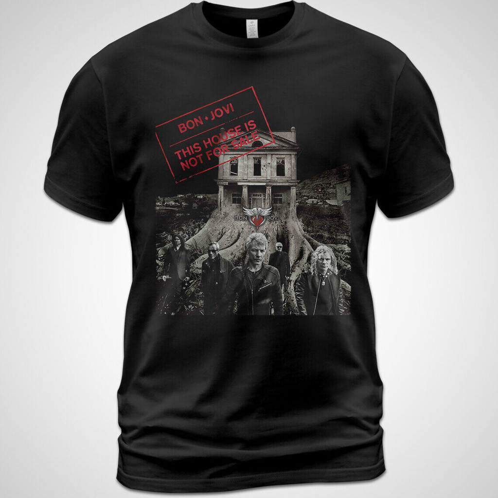 Áo thun cotton Bon Jovi - Tee phong cách rock