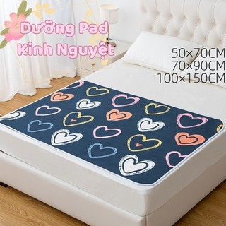  Tấm lót chống thấm trải giường Nệm kinh nguyệt Tấm lót chống thấm 2 mặt cho bé Nước Có Thể Giặt 
