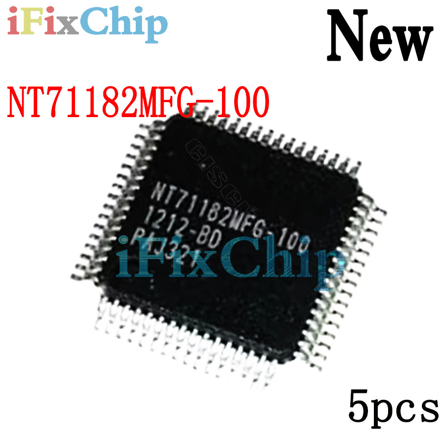 Bộ 5 Thương Hiệu Mới NT71182MFG-100 QFP NT71182MFG