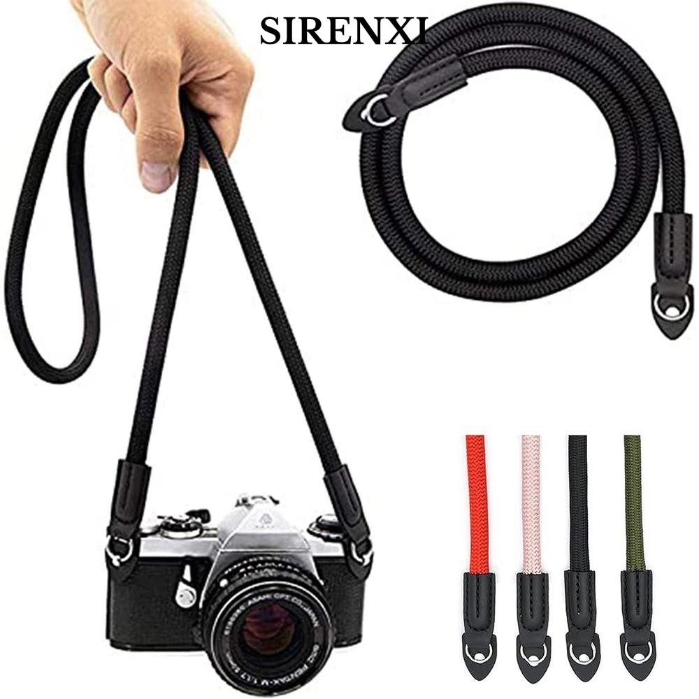 Dây đeo vai máy ảnh SIRENXI, An ninh dây Nylon bền, Dây đeo máy ảnh DSLR có thể điều chỉnh cho Nikon