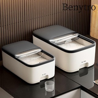 Hộp đựng gạo BENYTRO, Bình kín dung tích lớn 5 / 10kg, Thùng cơm chống ẩm chống côn trùng