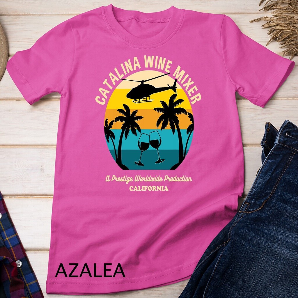 Catalina Mixer Wine Fashion Áo thun thoải mái và thoáng khí