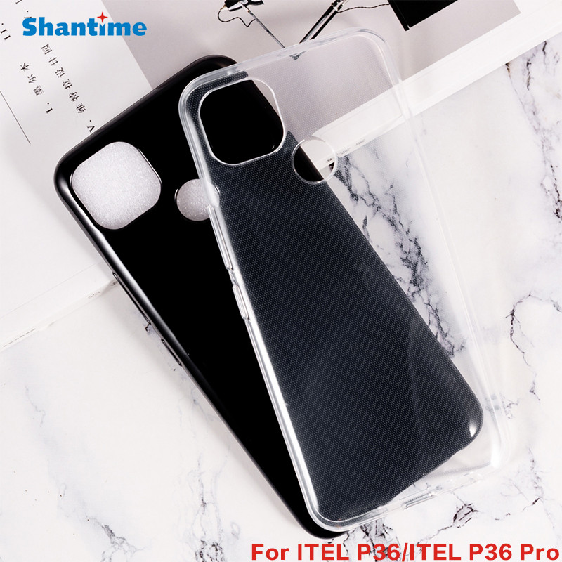 Ốp điện thoại ITEL P36, Ốp điện thoại mềm Ốp điện thoại silicon chống sốc Vỏ bảo vệ toàn thân chống 