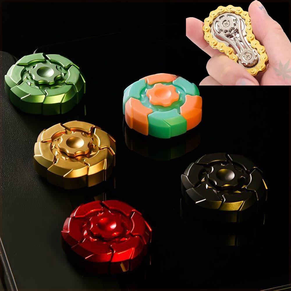Spinner Fidget Toy Roulette EDC Finger Relief Spinning Top dành cho người lớn và trẻ em