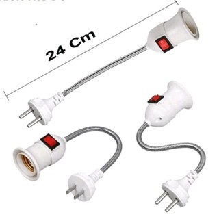 Chui đèn  xoay 360 độ,lò xo kim công tắc, cho bạn dễ dàng sử dụng, tiện lợi  an toàn