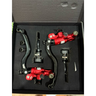 [1 đôi ]Tay phanh bình dầu rời AGL CNC siêu nét gắn cho xe điện xe máy
