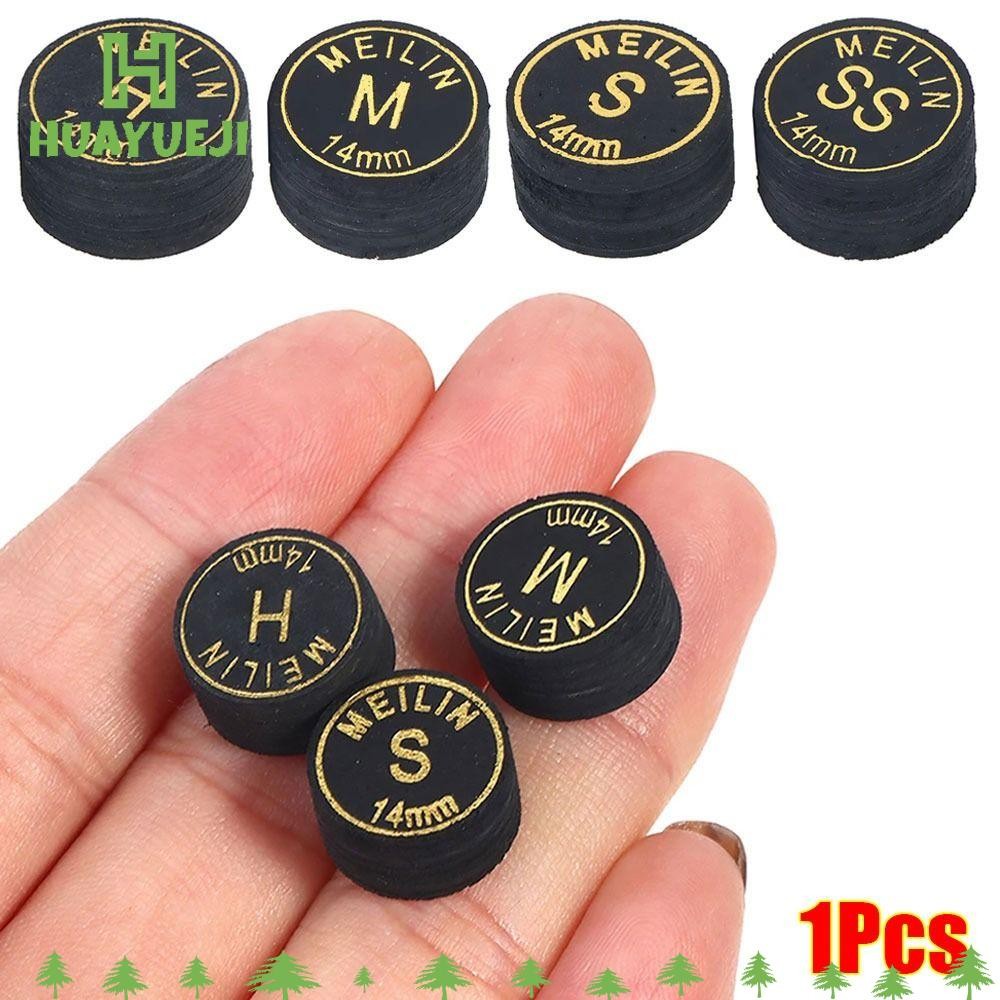 YUEJI 1 Cái Billards Cue Tips, Snooker Pool H / M / S / SS Billards Tip, 9 Lớp 14mm Cực Phụ Kiện Sửa