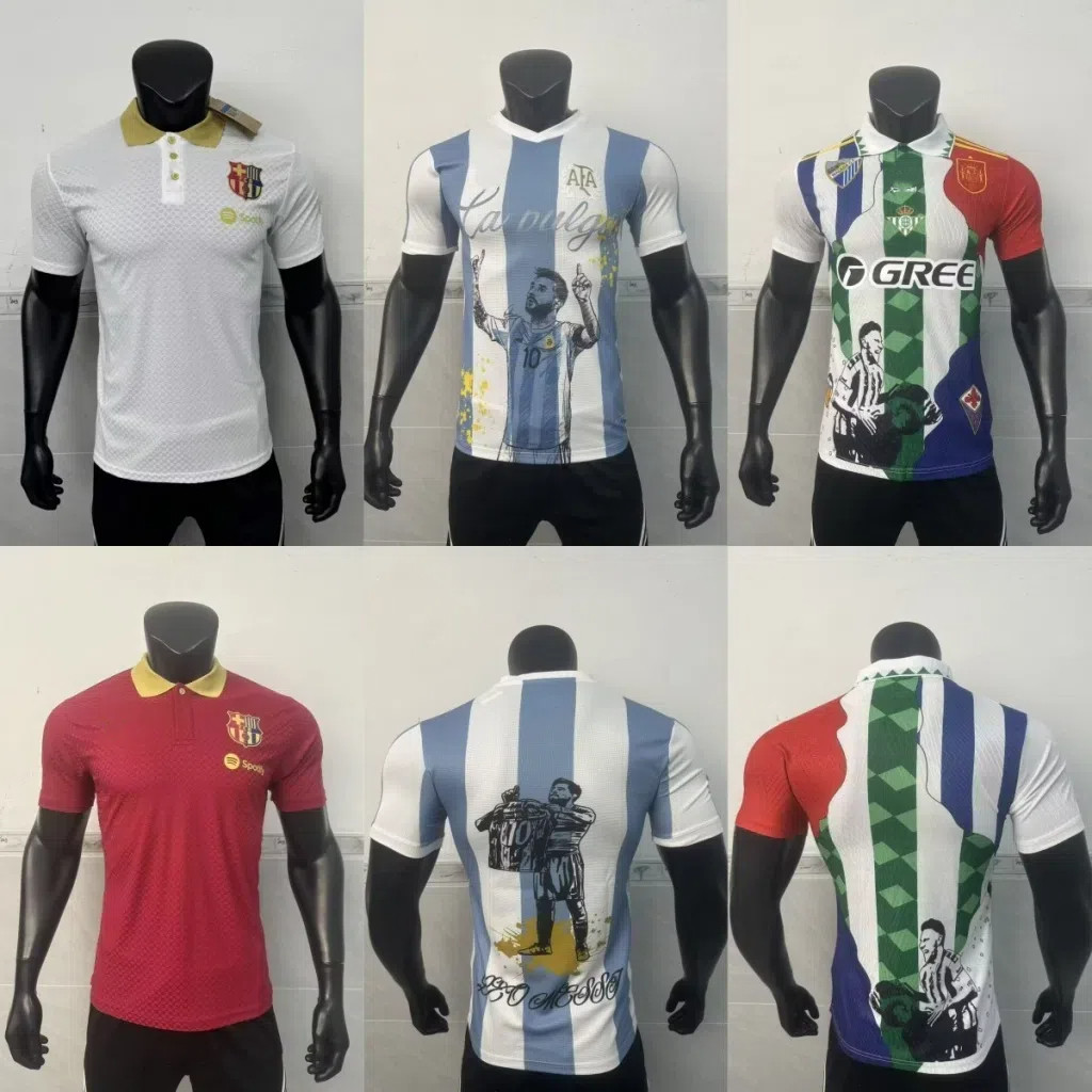 Số cầu thủ 2025 26 Betis Argentina MESSI Jersey Phiên bản đặc biệt Áo bóng đá