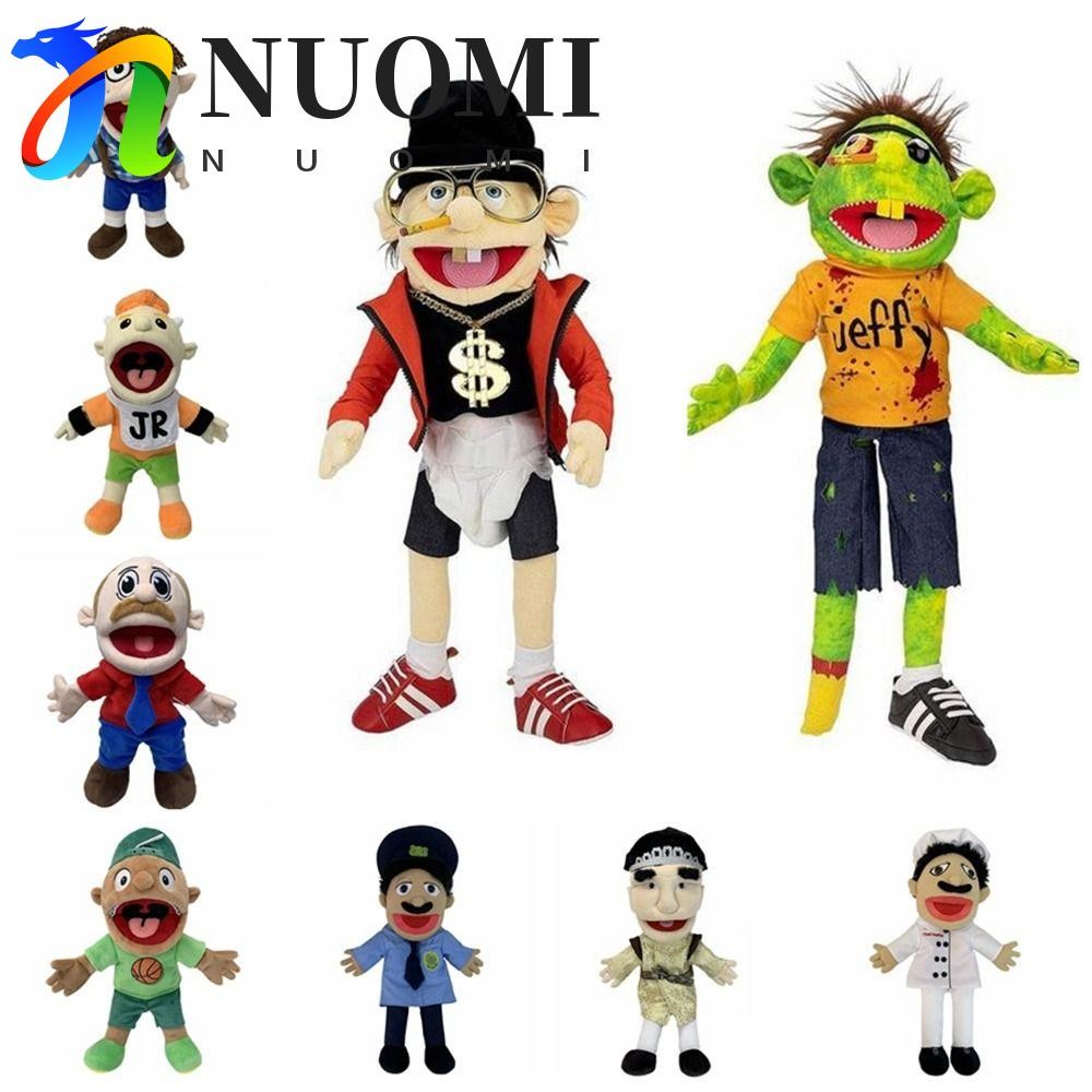 NUOMI Jeffy Hand Puppet, Movable Mouth Cody Junior Jeffy Finger Puppet, Funny Talk Show Muppet Soft 