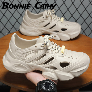 Giày thông thường thoáng khí cho nam Bonnie Cathy Thiết kế rỗng Dép khử mùi thoải mái