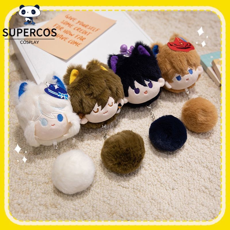 Genshin Impact Sang Trọng 20cm Furina Wanderer Kazuha Xiao Doll Dễ Thương Sang Trọng Bóng Đồ Chơi Mặ