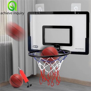 Achieve YÊU THÍCH Di Động Bóng Rổ Hoop Đồ Chơi Mini Đứng Giỏ Treo Backboard Thể Thao Trong Nhà