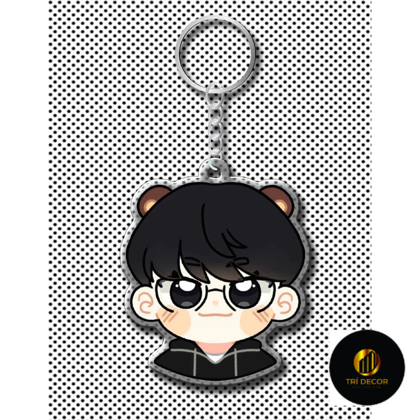 Móc Khoá T1 Tuyển Thủ League Of Legends Faker Keria Gumayushi Oner Zeus Chibi Treo Cặp Sách, Balo Tr