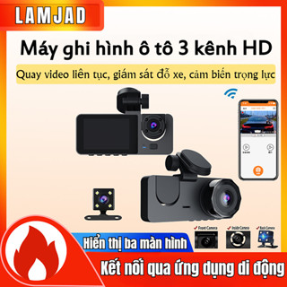 Camera hành trình New Taxi Wifi 3 mắt - đảo chiều ghi hình tốc độ cao 1080 siêu nét - Xiaomi Camera hành trình ô tô