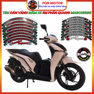 Tem Dán Vành (Mâm) Xe Máy Phản Quang 3M MARCHESINI – Dán Chắc, Bền Màu, Tăng Thẩm Mỹ, An Toàn