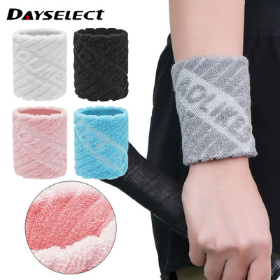 DAYSELECT 1 Dây đeo cổ tay thể thao thoáng khí Hấp thụ mồ hôi Chống bong gân Dây đeo cổ tay
