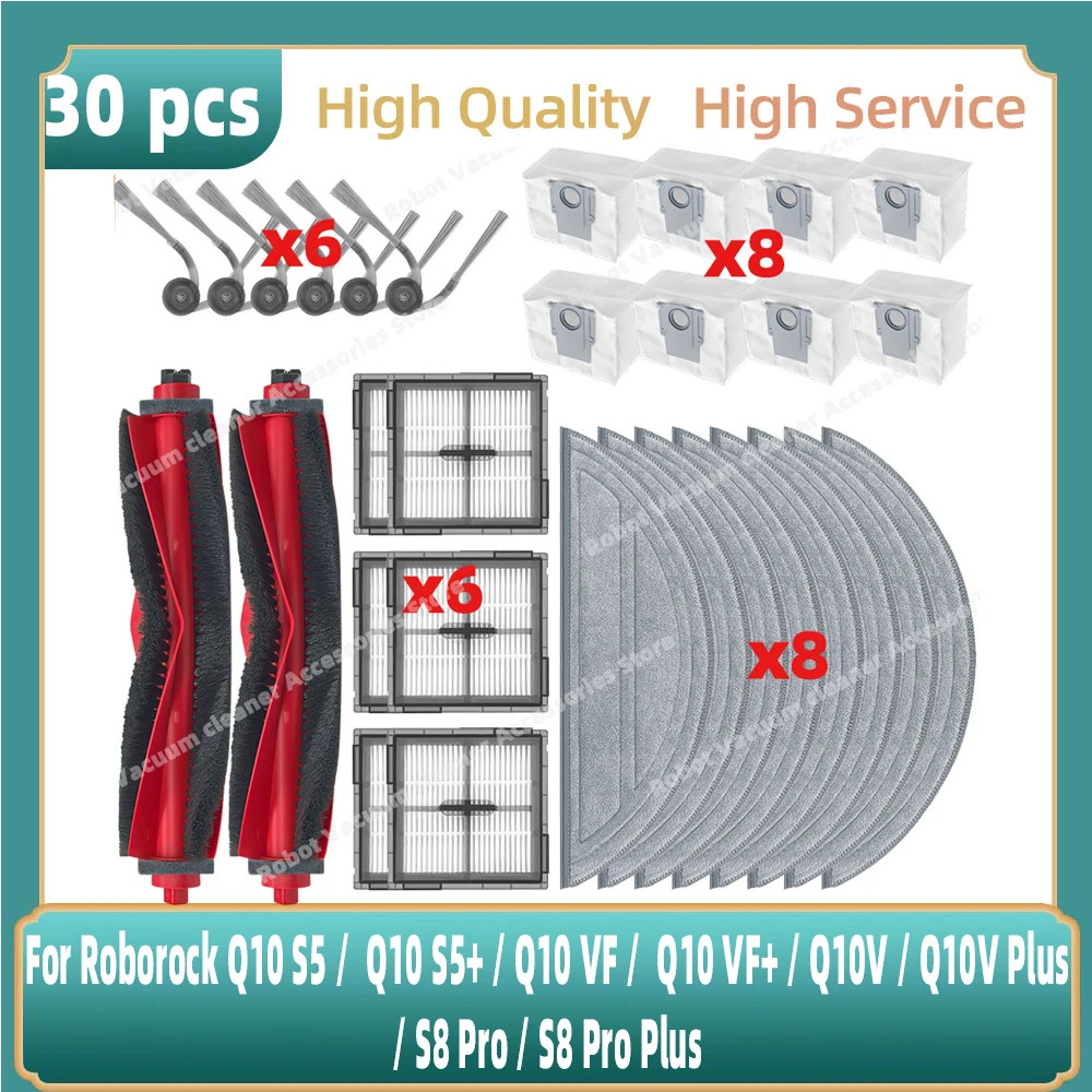 Phù Hợp Cho (Roborock Q10 S5 / Q10 S5 + / Q10 VF / Q10 VF + / Q10V / Q10V Plus / S8 Pro / S8 Pro Plu