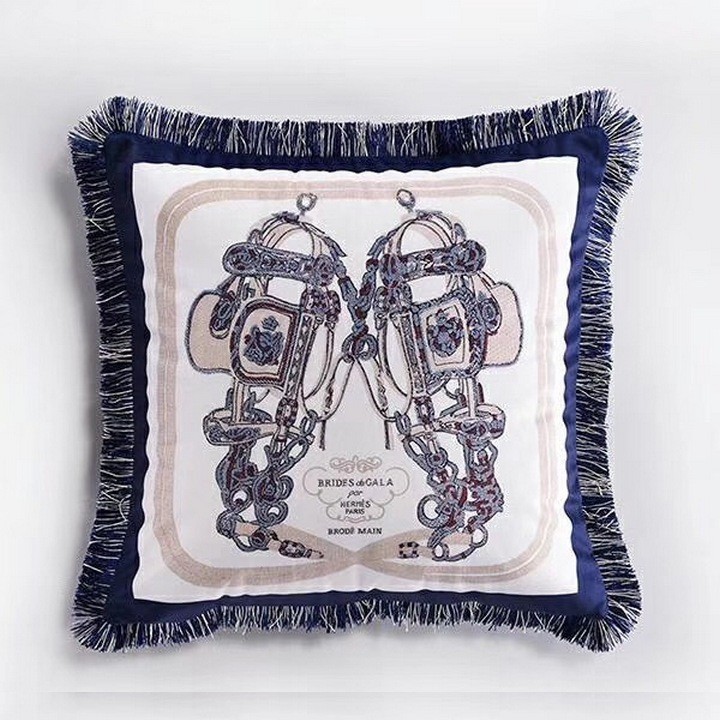 Vỏ Gối BRODÈ MAIN Luxury Trang Trí Decor Cao Cấp Ergonomic Pillow
