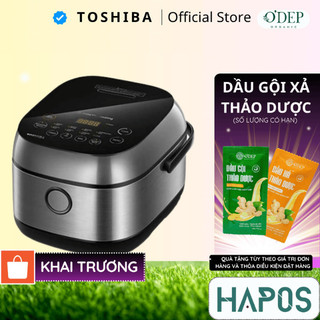 Nồi cơm cao tần Toshiba 1.8L/1L RC-18IP1PV / RC-10IP1PV - Hàng chính hãng - HAPOS HSA