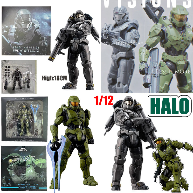 Re: EDIT Halo: REACH Escala Noble Six 1 / 12 Halo Nhân Vật Hành Động Mô Hình Sưu Tập