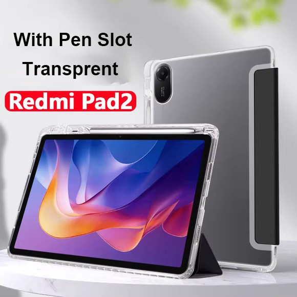 Ốp Khe Cắm Bút Cho Xiaomi Redmi Pad 2 11 "2025 SE 11 8.7 MiPad 7 7Pro 11.2 5 5Pro 6 6Pro 11inch 2024