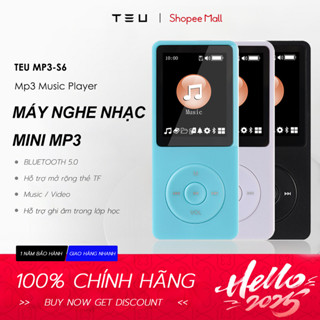 Máy nghe nhạc mini mp3 TEU, phát và chơi nhạc mp4, kết nối bluetooth, có màn hình lcd loa,e-book,ghi âm walkman