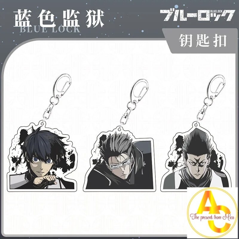 Móc khóa Blue Lock Isagi Nagi Reo Meguru Chigiri Rin Kunigami Sae