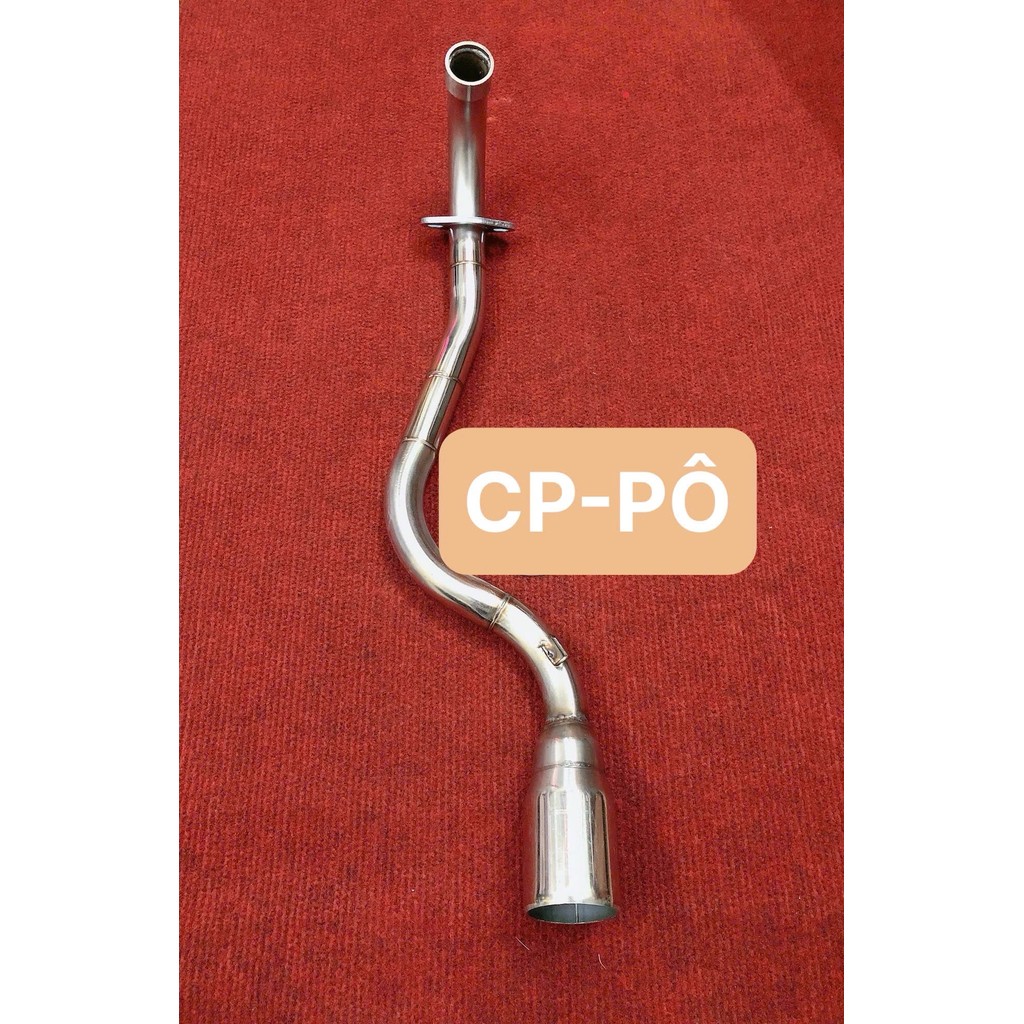 ⚡️FREESHIP⚡️ Cổ Pô inox gắn Pô lon 27x51 cho MSX máy nằm