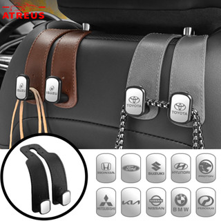 Xe Sau Ghế Móc Da Đôi Móc Ghế Phía Sau Đa Năng Móc Treo Lưng Móc Toyota Honda Nội Thất Ô Tô Lưu Trữ Phụ Kiện