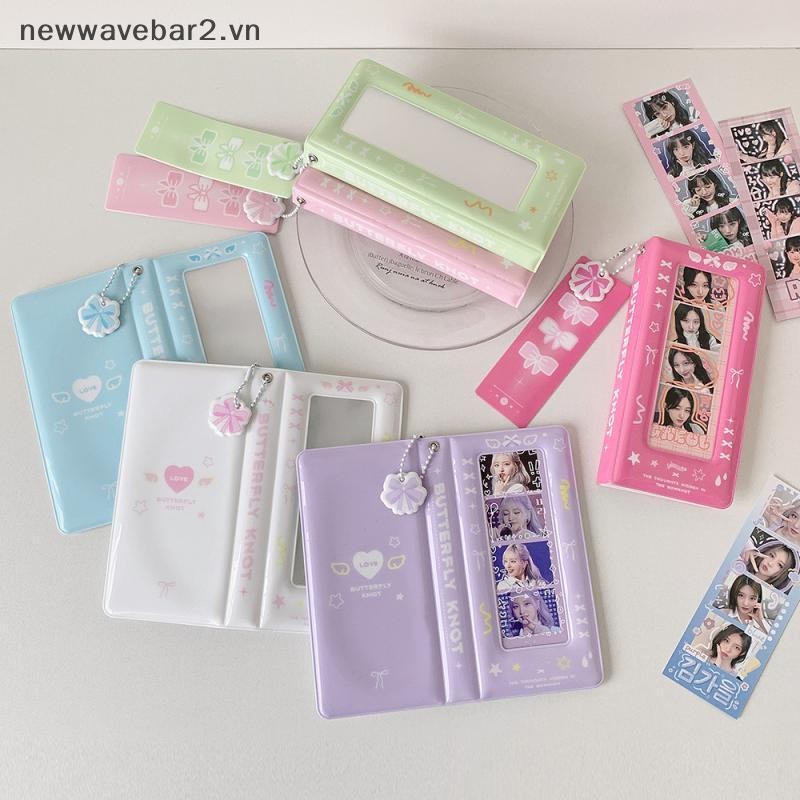 [Mới] Nhiều Màu Khung Gian Hàng Ảnh Album Cho Album Dải Ảnh 2x6 Inch 20 Trang 40 Ảnh.