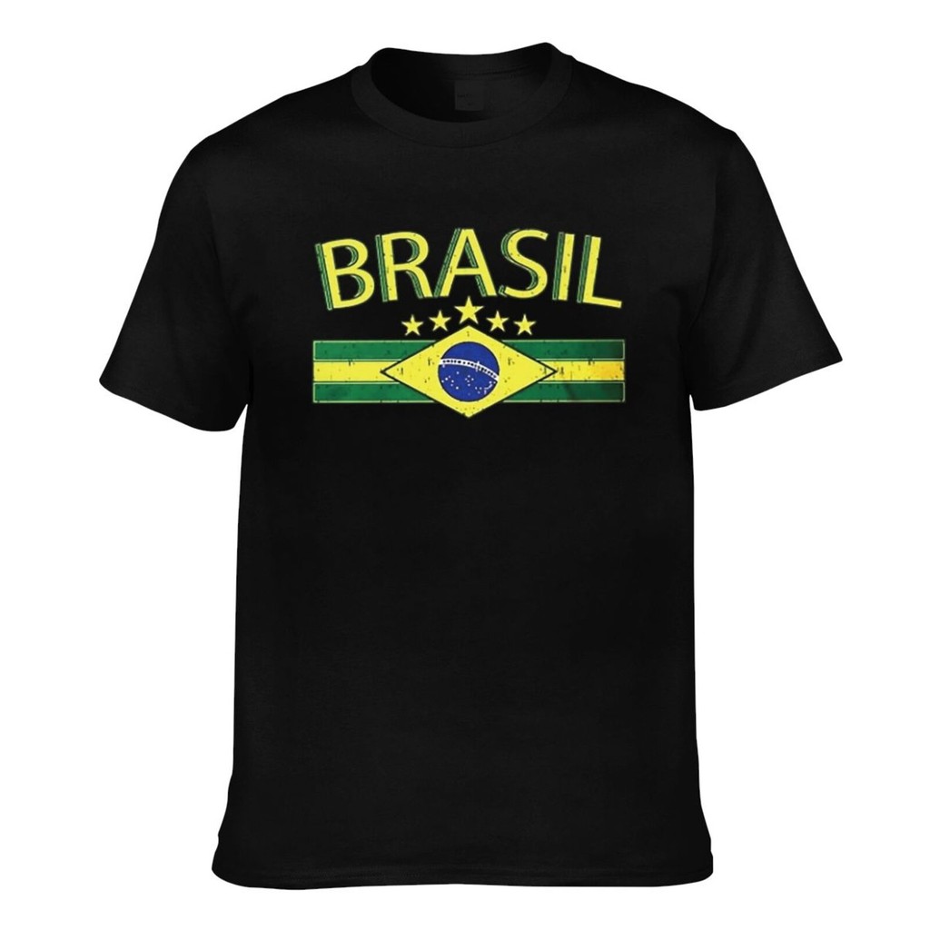 Thiết Kế Mới Brasil Brasil Brasil Crest Dân Tộc Dân Tộc Tự Hào World Cup Đồ Họa Mới Lạ In Hình Áo Ph