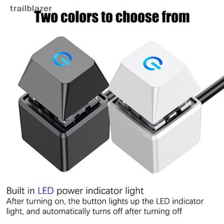 Trailblazer PC LED PC Vỏ Máy Tính Nút Bên Ngoài Vỏ Máy Tính Bo Mạch Chủ Nút Chìa Khóa Cơ Bo Mạch Chủ Công Suất Khởi Động Bên Ngoài Mới