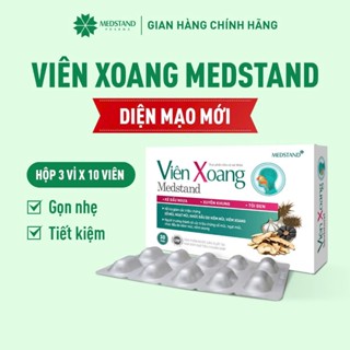 VIÊN XOANG MEDSTAND (Hộp 30 viên) - hỗ trợ giảm các triệu chứng sổ mũi, ngạt mũi, nhức đầu do viêm mũi, viêm xoang