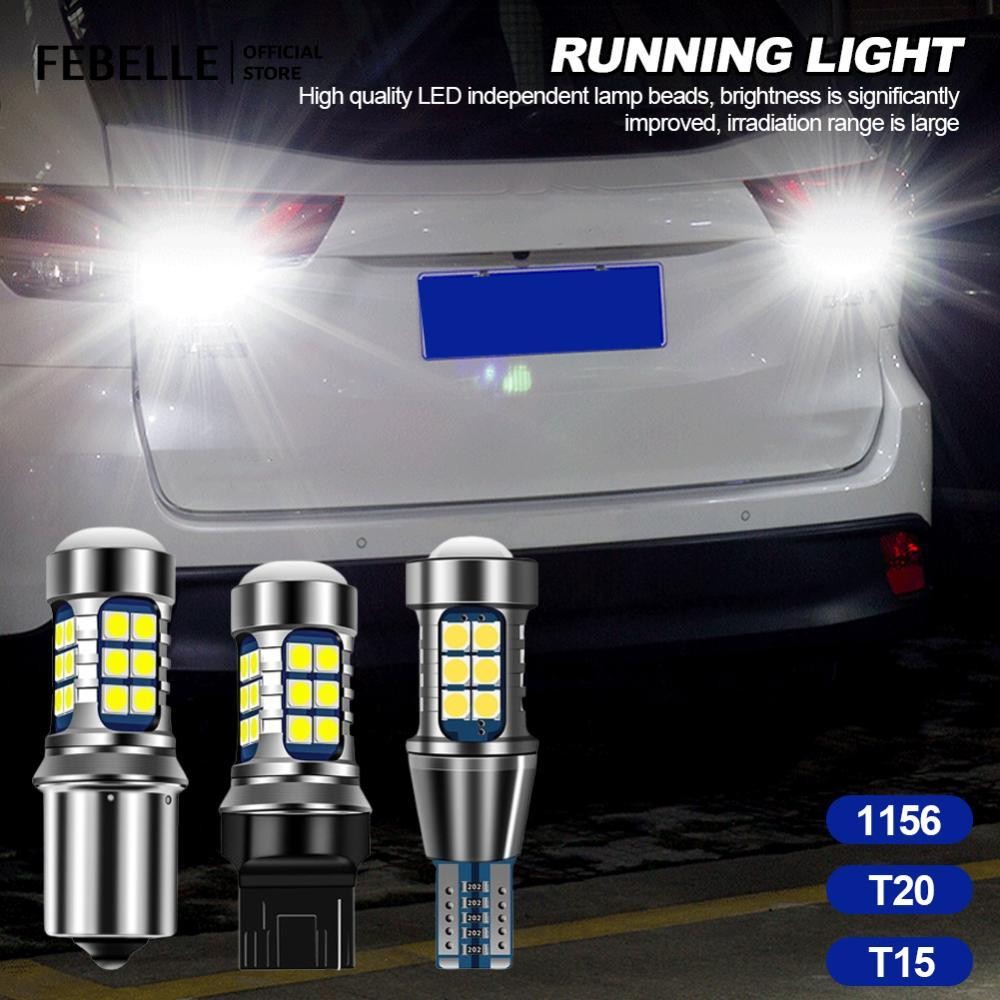 1156 T20 T15 27SMD Xe Máy Led Đầu Đèn Pha Bóng Đèn Led Đèn Pha Đèn Sương Mù 12V Trắng