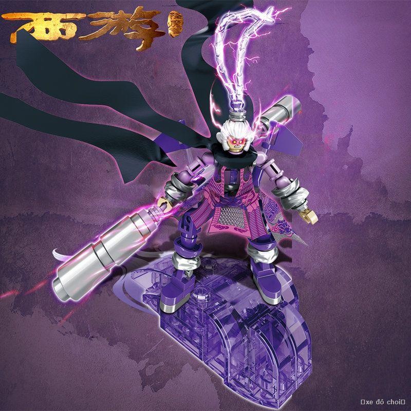 Đồ Chơi Lắp Ráp skidibi toilet Tây Du Ký loạt Monkey King, Monkey King, Monkey King, búp bê bên thứ 