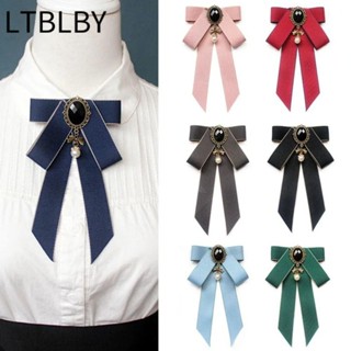 Ltblby Thắt Nơ, Trang Trí Cổ Kim Cương Giả Nơ Trâm Cài, Hợp Kim Trang Sức Phụ Kiện Cà Vạt Áo Sơ Mi Cổ Pin