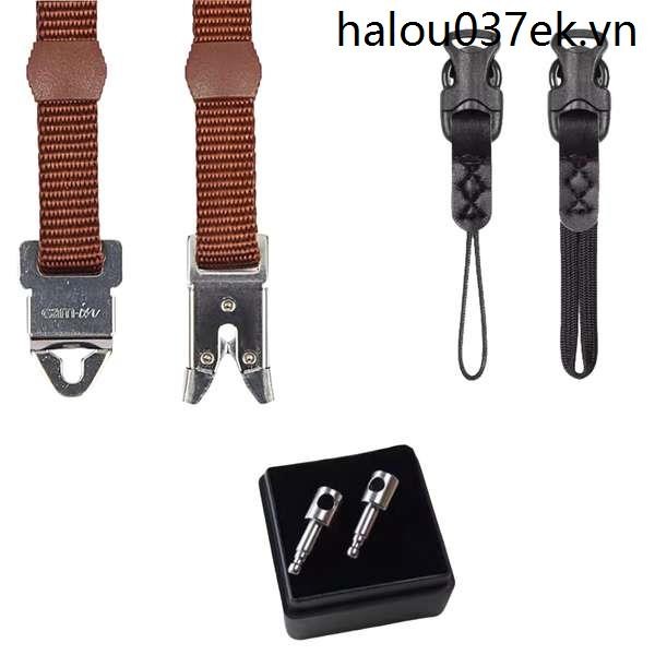 Cam-in Lulai Kéo Khóa Hassel Dây Đeo Camera Khóa Fuji GFX-50S Leica T TL Adapter Khóa