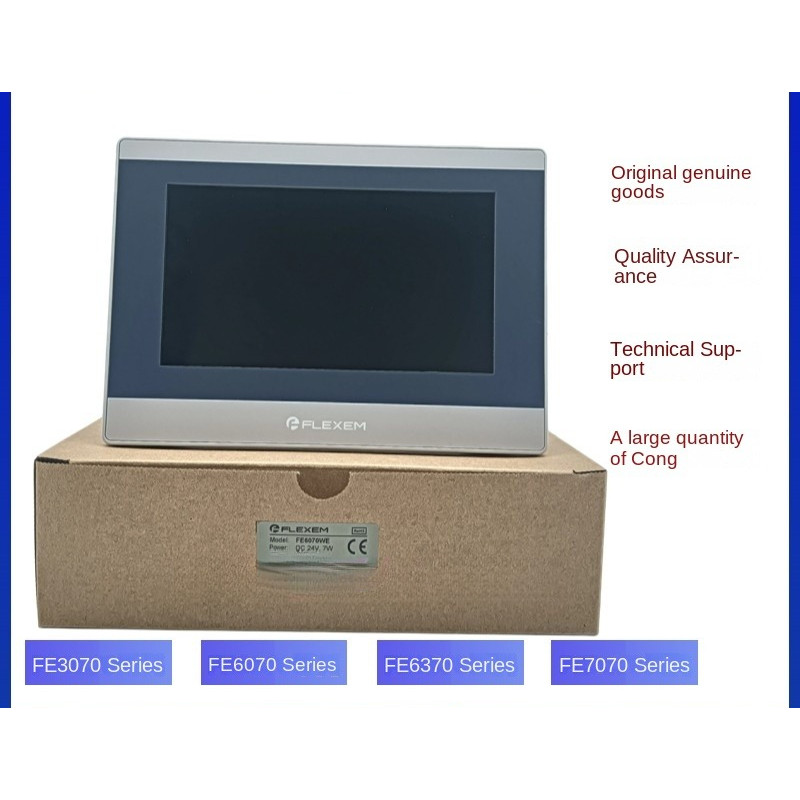 Màn Hình HMI Flexem FE3070C-V1/FE3370C/FE7070WE/FE6070C/H/FE6370WE 4.3-15.6 inch, Cổng mạng/Wifi/4G 