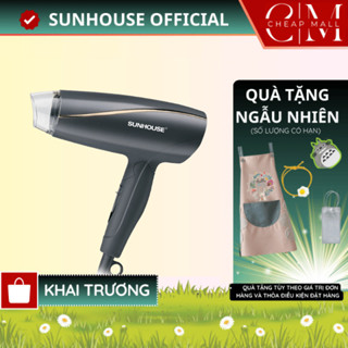 Máy Sấy Tóc Sunhouse SHD2306 (Đen) hoặc SHD2308 (trắng) 3 Chế Độ, Bảo Hành Toàn Quốc 12 Tháng - CHEAPMALL SUNHOUSE