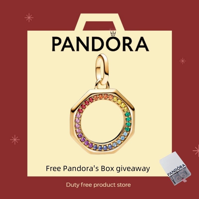 Pandora 100% 925 Bạc Trang Sức Tinh Tế Cặp Đôi Quyến Rũ Hạt 100% PANDORA S925 Bạc Trang Sức Vòng Cổ 