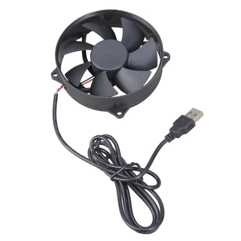 GOO 5V USB PC Router Fan 92MM Quạt Làm Mát Không Chổi Than Di Động Quạt Làm Mát Thay Thế Cho Router 