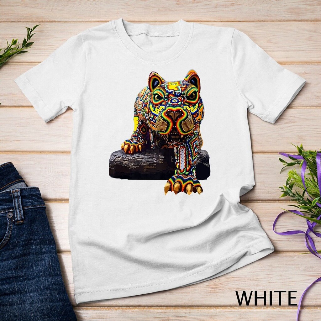 Áo thun cao cấp Alebrije Mexico Panther Jaguar Lion Mexico