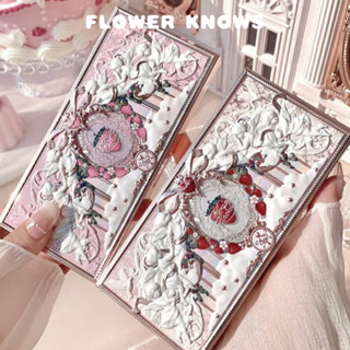 FLOWER KNOWS Bảng phấn mắt dâu tây cupid bảy màu bảng màu toàn diện đa năng