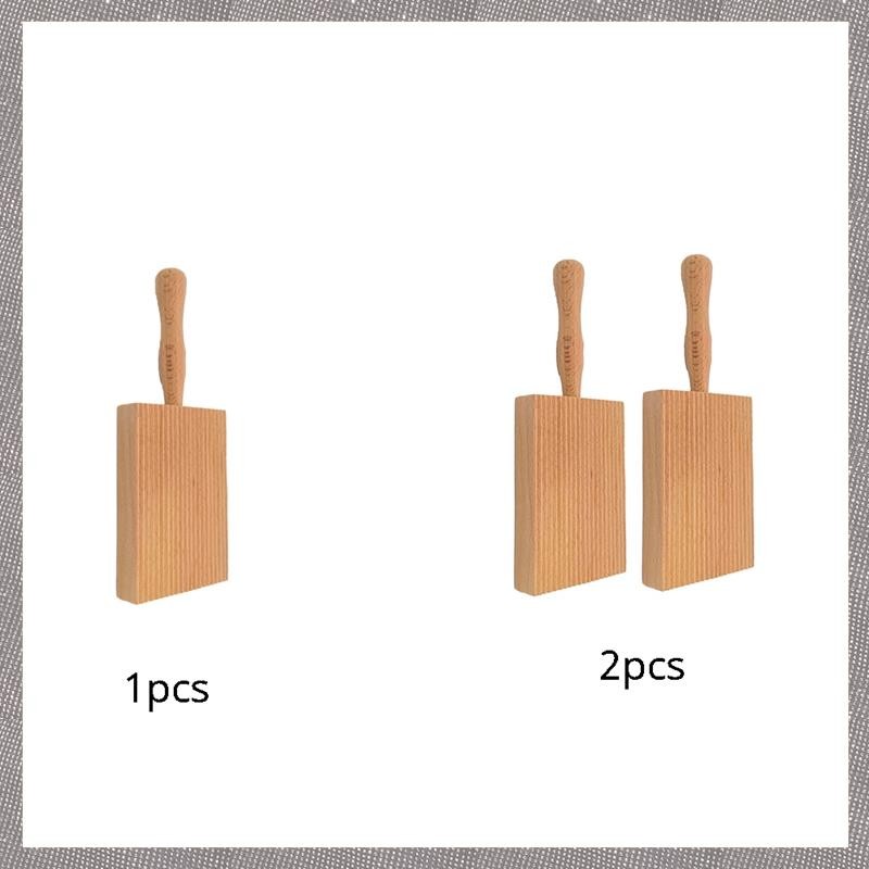 [U L Z R] Bảng làm mì ống, Bảng Gnocchi, Gỗ sồi Gnocchi Board Bơ Bột cạo cho mì ống và bơ nuôi cấy