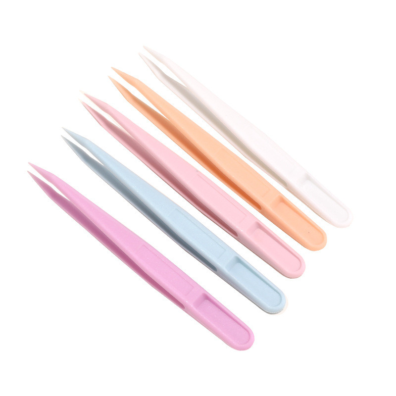 Kẹp nhựa, nhíp, nhíp móng tay DIY thủ công, nhíp nhựa, kẹp nhựa